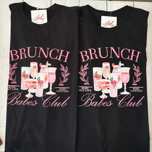 Brunch babes club tshirt